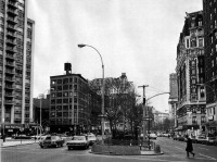 Нью-Йорк - Broadway looking northwest from west 70th street february 1975 США,  Нью-Йорк (штат),  Нью-Йорк,  Манхеттен