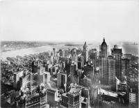 Нью-Йорк - View from Woolworth Building, 1913, New York City США,  Нью-Йорк (штат),  Нью-Йорк,  Манхеттен