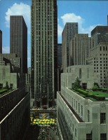 Нью-Йорк - Rockefeller center june 1975 США,  Нью-Йорк (штат),  Нью-Йорк,  Манхеттен