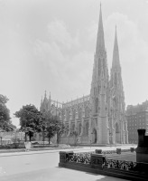 Нью-Йорк - St. Patrick's cathedral США,  Нью-Йорк (штат),  Нью-Йорк,  Манхеттен