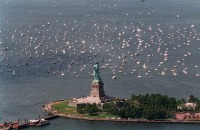Нью-Йорк - Statue Liberty США,  Нью-Джерси