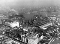 Нью-Йорк - New York Navy Yard aerial photo 2 in April 1945 США,  Нью-Йорк (штат),  Нью-Йорк,  Бруклин