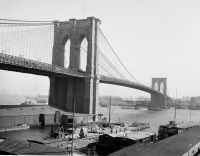 Нью-Йорк - Brooklyn Bridge New York США , Нью-Йорк (штат) , Нью-Йорк , Манхеттен