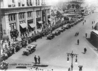 Нью-Йорк - Parade of Olympic athletes, Aug. 1912 on 5th Avenue in New York City. США , Нью-Йорк (штат) , Нью-Йорк , Манхеттен