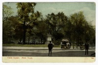 Нью-Йорк - Нью-Йорк. Юнион Сквер. 1909