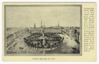 Нью-Йорк - Нью-Йорк. Юнион Сквер. 1850