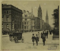 Нью-Йорк - Пятая авеню в воскресный день, 1898