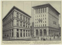Нью-Йорк - Манхэттен. Пятая авеню, 36-я и 37-я улицы, 1909