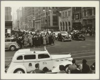 Нью-Йорк - Манхэттен. Пятая авеню и Западная 42-я улица, 1937