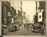 Нью-Йорк - Манхэттен. Пятая авеню. Военные Комиссии Японии, 1917