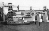 Самара - Самара. Площадь Революции. Подготовка к демонстрации 1933 г.