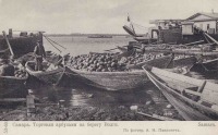 Самара - Торговля арбузами на берегу Волги
