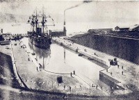 Владивосток - Торжественное открытие построенного сухого дока во Владивостоке 7 октября 1897 года