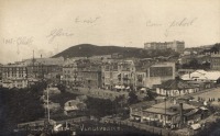 Владивосток - Панорама города Владивосток во время гражданской войны и интервенции союзников 1918-1922 гг