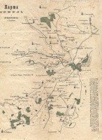 Саратов - Карта земель и лесов Саратова