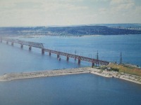 Саратов - Железнодорожный мост через Волгу