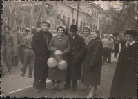Саратов - На праздничной демонстрации 7 ноября