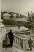 Саратов - В день открытия автодорожного моста через Волгу