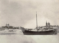 Саратов - Волга зимой у Саратова