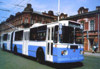 Саратов - Троллейбус ЗИУ-6205 на испытаниях
