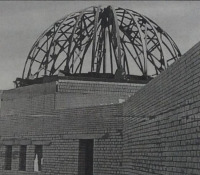 Саратов - Возведение купола на 10-м корпусе госуниверситета