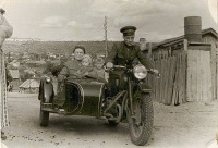 Саратов - Семья на мотоцикле