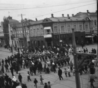 Саратов - Шествие на перекрестке улиц Немецкой и Александровской