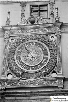 Франция - Франция. Руан. Руанские часы, циферблат – 1977