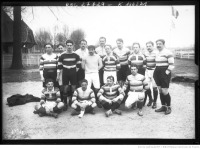 Франция - Нант. Команда по регби Коломбес, 1913
