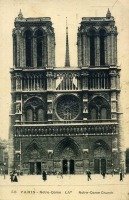 Париж - Собор Парижской Богоматери