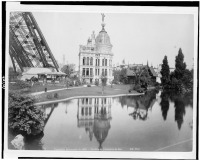 Париж - Exposition universelle de 1889 - Pavillon de l'industrie du gaz Франция