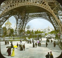 Париж - Paris Exposition: Champ de Mars and Eiffel Tower Франция,  Иль-де-Франс,  Париж