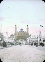 Париж - Paris Exposition: Trocadero Palace and Colonies with view of Algerian Section Франция,  Иль-де-Франс,  Париж