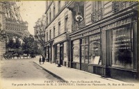Париж - PARIS Commerce PHARMACIE TIFFENEAU Docteur Rue de MONTESSUY Tour Eiffel Франция