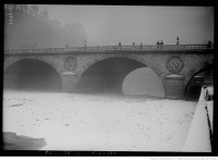 Париж - Мост Сен-Мишель зимой, 1917
