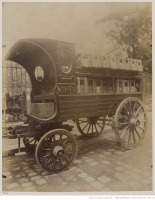 Париж - Омнибус на конной тяге для перевозки грузов, 1910