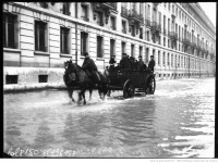 Париж - Наводнение в Париже, 1910