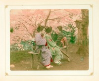 Япония - Разговор под вишнёвым деревом, 1890-1909