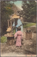 Япония - Продавец японских сладостей аме, 1910-1919