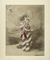Япония - Японская девочка-нянька, 1890-1899