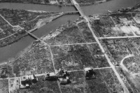 Хиросима - Вид  Хиросимы осенью 1945-го