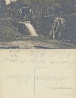 Изборск - Изборск (Группа в шинелях у водопада)
