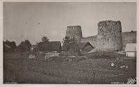 Изборск - Изборск Башни и стена крепости