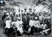 Алма-Ата - Участники экспедиции И.В. Мушкетова  в городе Верный, 1887