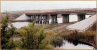 Астана - Автомобильный мост через реку Ишим.