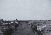 Астана - Акмолинск в 1911-ом году. Улица Карла-Маркса (по советскому названию).