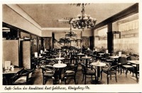 Старые магазины, рестораны и другие учреждения - Калининград (до 1946 г. Кёнигсберг). Кафе-салон и кондитерская Kurt Gehlhaar