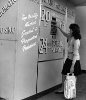 Старые магазины, рестораны и другие учреждения - Торгоматы 1960-х