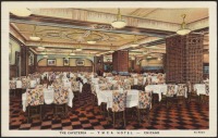 Старые магазины, рестораны и другие учреждения - Чикаго. Кафе Отеля Y.M.C.A., 1900-1980