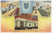 Старые магазины, рестораны и другие учреждения - Итальянский ресторан Анжело в Конкорде, Нью-Гемпшир